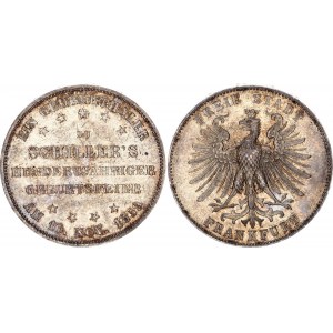 German States Frankfurt 1 Thaler 1859