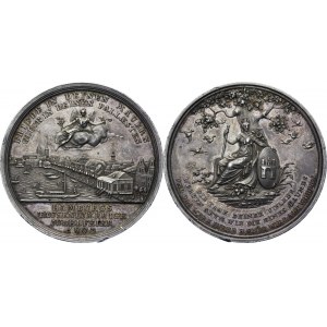 German States Hamburg Millennium Silver Medal 1803