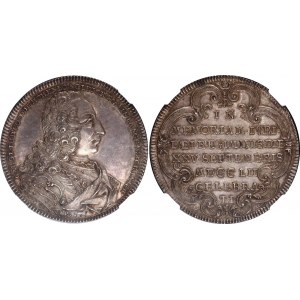 German States Hohenlohe-Neuenstein-Weikersheim Taler 1752 NGC MS63