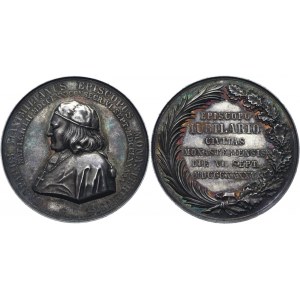 German States Münster Caspar Maximilian von Droste-Vischering Silver Medal 1845