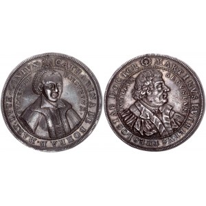 German States Saxe-Gotha-Altenburg Martin Luther - Reformation 200th Anniversary Silver Medal 1717 (ND)