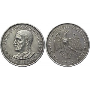 Germany - Third Reich Hitler - Year of German Destiny Silver Medal 1933
