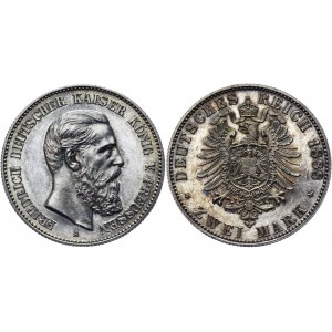 Germany - Empire Prussia 2 Mark 1888 A Proof