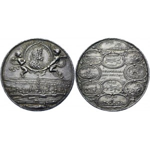 Austria Silver Victory Medal the Battle of Vienna 1685