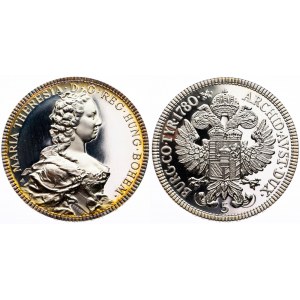 Austria Silver Medal Maria Theresa 1780 (1986)