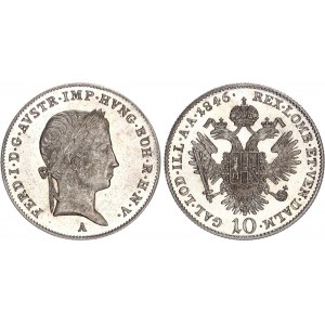 Austria 10 Kreuzer 1846 A