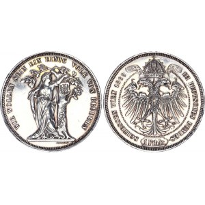 Austria Vereinsthaler 1868 Vienna Shooting Festival