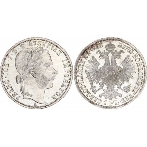 Austria 1 Florin 1866 A
