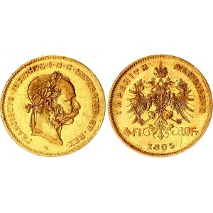 Austria 4 Florin / 10 Francs 1885