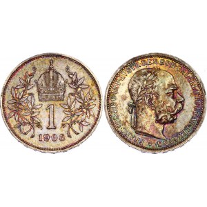 Austria 1 Corona 1906