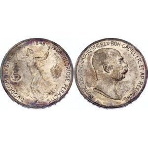 Austria 5 Corona 1908