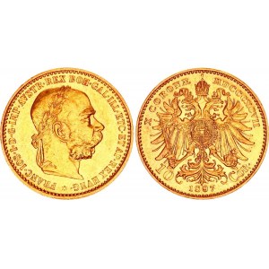Austria 10 Corona 1897 MDCCCXCVII