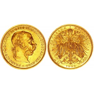 Austria 20 Corona 1893