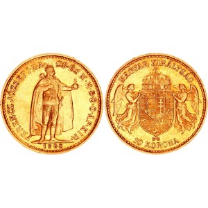 Hungary 10 Korona 1908 KB