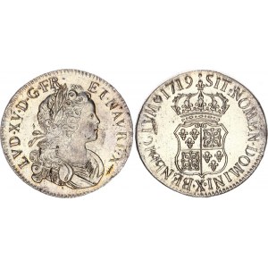 France 1 Ecu 1719 X