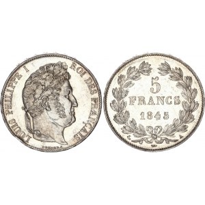 France 5 Francs 1845 A