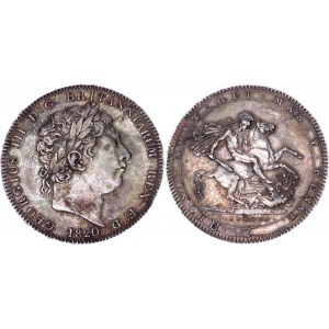 Great Britain 1 Crown 1820 LX