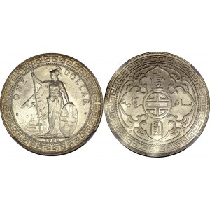Great Britain Trade Dollar 1930 NGC MS 63
