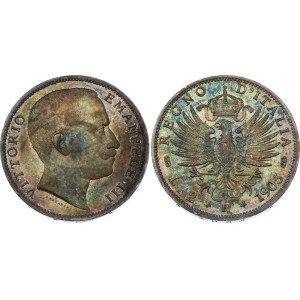 Italy 2 Lire 1905 R