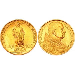 Vatican 100 Lire 1929