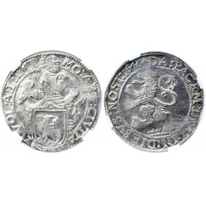 Netherlands Overijssel-Zwolle Lion Daalder 1646 NNR MS62