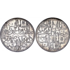 Ottoman Empire 2 Zolota 1788 AH 1187 / 16 PCGS MS 63