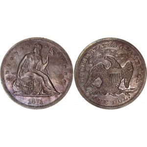 United States 1 Dollar 1871