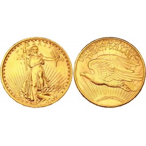 United States 20 Dollars 1908 D