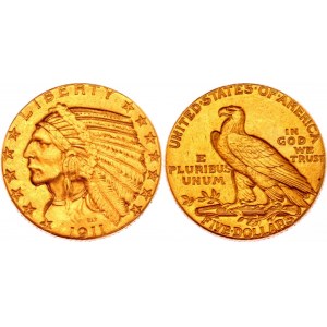 United States 5 Dollars 1911