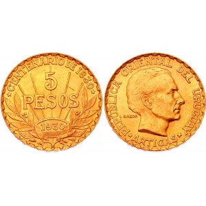 Uruguay 5 Pesos 1930 A