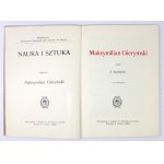 SYGIETYŃSKI A[ntoni] - Maksymilian Gierymski. Z 92 ilustr. Warszawa 1906. Tow. Naucz. Szkół Wyższych. 8, s. [2],...