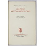 POE Edgar Allan - Opowieść Artura Gordona Pyma. Przeł. z angielskiego Stanisław Sierosławski. Poznań [1931]....