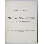 STAFF Leopold - Mistrz Twardowski. Wyd. I. Rysunki Edwarda Okunia.
