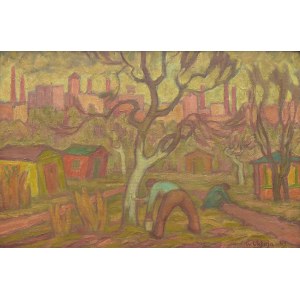 Władysław Ukleja (1900-1978), Wiosna na Śląsku, 1949