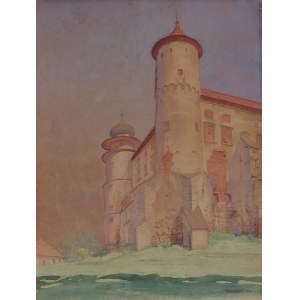 Alfons Długosz (1902- 1975), Zamek w Wiśniczu, 1943