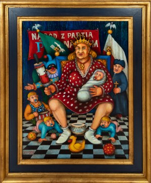 LIPOWCZAN Jacek, Portret Patriotyczny (Matka Polka od Pincet), 2018