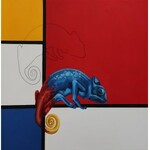 SAK Izabela, Mondrian i kameleon, 2021