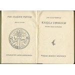KASPROWICZ Jan - Księga ubogich [1927] [oprawa wydawnicza]