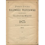 [1875] Józefa Ungra kalendarz warszawski popularno-naukowy illustrowany na rok zwyczajny 1875