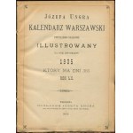 [1905] Józefa Ungra kalendarz warszawski popularno-naukowy illustrowany na rok zwyczajny 1905