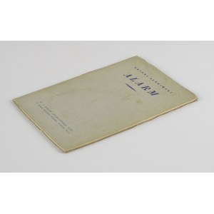 SŁONIMSKI Antoni - Alarm [wydanie pierwsze Londyn 1940]