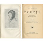 MICKIEWICZ Adam - Poezje [komplet 4 tomów w oprawie wydawniczej Introligatorni Artystycznej] [1929]