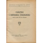 [antysemityzm] Pamiętnik I Konferencji Żydoznawczej odbytej w grudniu 1921 roku w Warszawie [1923]