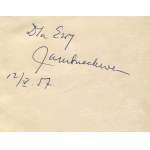 BRZECHWA Jan - Pchła Szachrajka [wydanie pierwsze 1957] [AUTOGRAF I DEDYKACJA]