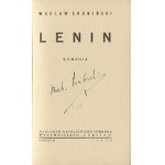 GRUBIŃSKI Wacław - Lenin. Komedia [Londyn 1949] [AUTOGRAF]