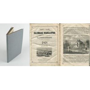 [1868] Józefa Ungra kalendarz warszawski popularno-naukowy illustrowany na rok przybyszowy 1868