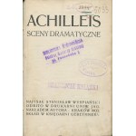 WYSPIAŃSKI Stanisław - Achilleis [wydanie pierwsze 1903]