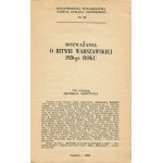 GIERTYCH Jędrzej - Rozważania o Bitwie Warszawskiej 1920 roku [Londyn 1984]