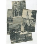 [pocztówki] Zestaw 47 pocztówek z widokami przedwojennej, powstańczej oraz powojennej Warszawy [Przypkowski, Chomętowska, Szmidtgal]