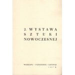 2. Wystawa sztuki nowoczesnej 1957. Katalog [Stażewski, Rosenstein, Jarema i inni]